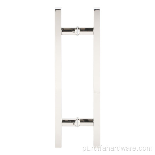 Maçanetas de portas modernas de aço inoxidável